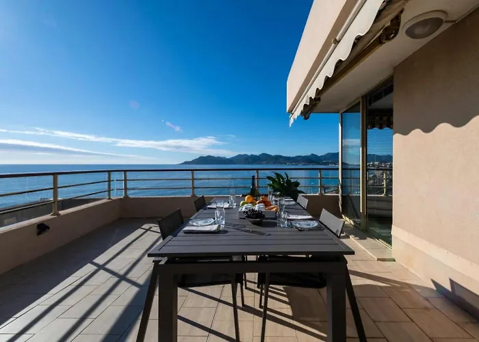 3p Vue Panoramique & Acces Plages - 3p Vue Panoramique & Acces Plages Mae-5013 Apartman Cannes